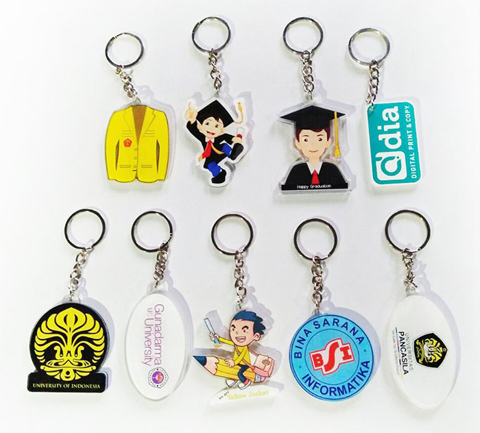 12 ganci akrilik